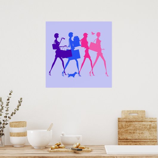 Shopping Divas Poster (Keuken)
