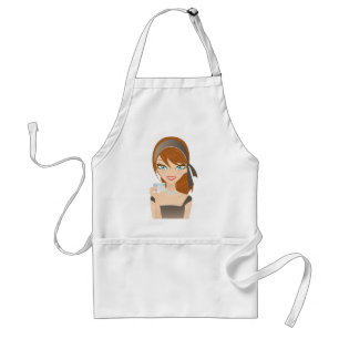 Shopping Girl Standaard Schort