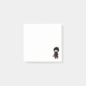 Shopping Ninja Girl Post-it® Notes (Voorkant)