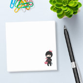 Shopping Ninja Girl Post-it® Notes