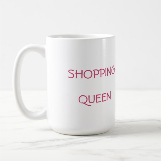 Shopping Queen Cat Koffiemok (Links)