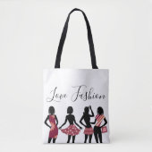Shopping Queen Collectie - Dames Canvas tas (Voorkant)