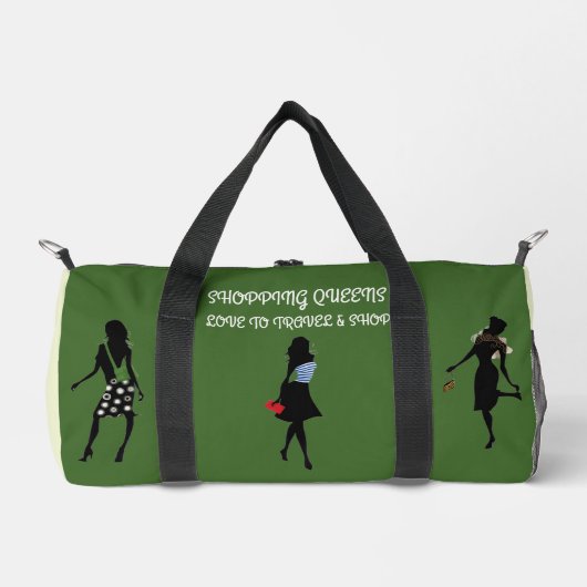 Shopping Queen Collectie - Dames Klein Plunjezak (Voorkant)