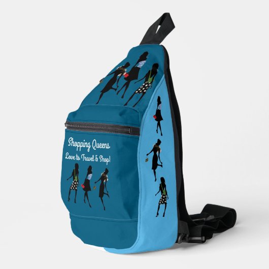 Shopping Queen Collectie - Dames  Sling Bag (Rechterhoek)