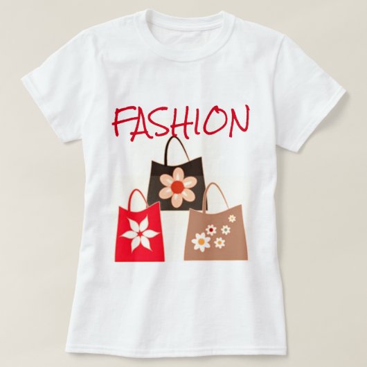 Shopping Queen-Collectie-Dames T-Shirt (Design voorkant)