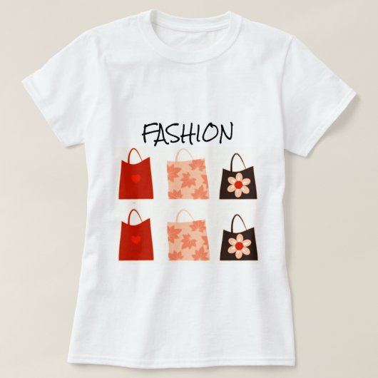Shopping Queen-Collectie-Dames T-Shirt (Design voorkant)