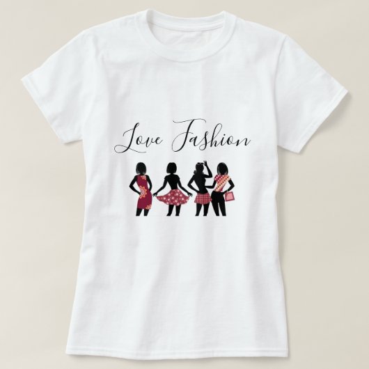 Shopping Queen Collectie - Dames T-shirt (Design voorkant)
