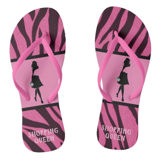 SHOPPING QUEEN COLLECTIE Dames Teenslippers (Voetbed)
