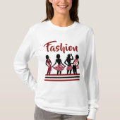 SHOPPING QUEEN COLLECTIE Dames Topjes T-shirt (Voorkant)