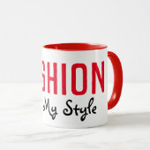 SHOPPING QUEEN COLLECTIE Koffie Mok (Voorkant rechts)