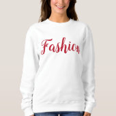 SHOPPING QUEEN COLLECTIE SWEATSHIRT (Voorkant)