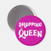 shopping queen magneet (Voorkant / Achterkant)