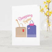 Shopping spree kaart (Gele Bloem)