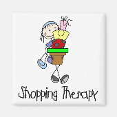 Shopping Therapy Magnet (Voorkant)