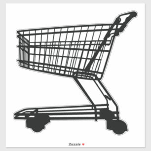 Shopping Trolley Sticker