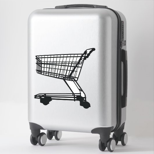 Shopping Trolley Sticker (Koffer)