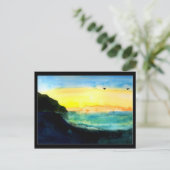 Shore and Sky Briefkaart (Staand voorkant)
