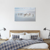 Shore Birds Canvas Afdruk (Insitu (Slaapkamer))