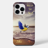 Shore Fun Ocean Bird Starfish iPhone Hoesje (Achterkant)