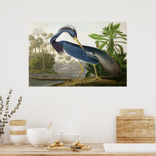 Shore Lark - Wildlife Painter John Audubon Poster (Keuken)