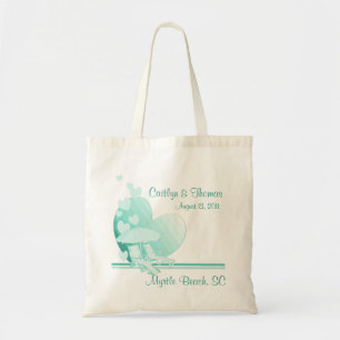 Shore Love / Groen Tote Bag