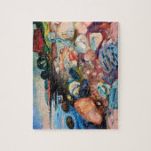 Shore met Red House van Edvard Munch Legpuzzel (Verticaal)