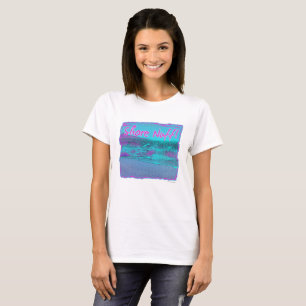Shore Nuff  Beach Neon Logo T-shirt