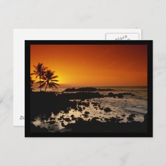 Shore Oahu Hawaii Briefkaart (Voorkant / Achterkant)