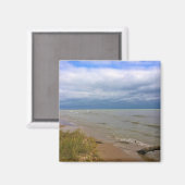 Shore of Lake Michigan, Sheyboygan, WI Magneet (Voorkant / Achterkant)