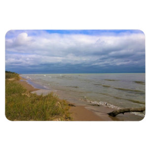 Shore of Lake Michigan, Sheyboygan, WI Magneet