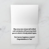 "Shore of Lake Superior" - Gefeliciteerde Kaart (Binnen)