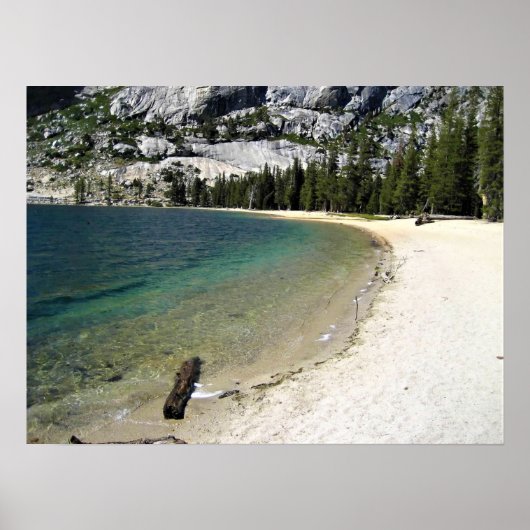 Shore of Tenaya Lake, Yosemite, CA Poster (Voorkant)