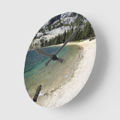 Shore of Tenaya Lake, Yosemite, CA Ronde Klok (Hoek)