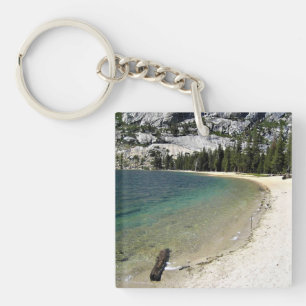 Shore of Tenaya Lake, Yosemite, Californië Sleutelhanger