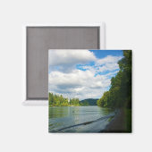 Shore of the Willamette River, OF Magneet (Voorkant / Achterkant)