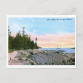 Shore Path, Bar Harbor, ME  Briefkaart (Voorkant)