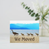 Shore Patrol Canada Gese Aankondigingskaart (Staand voorkant)