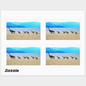 Shore Patrol Canada Gese Rechthoekige Sticker (Vel)