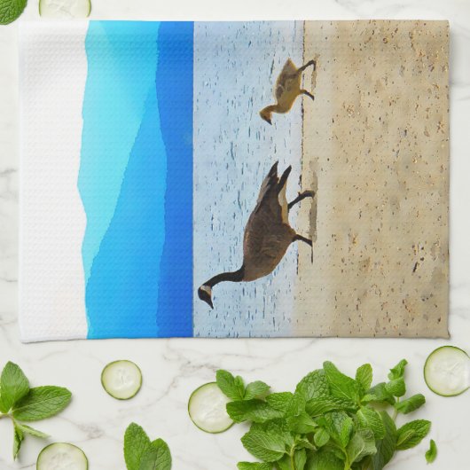 Shore Patrol Canada Gese Theedoek (Gevouwen)