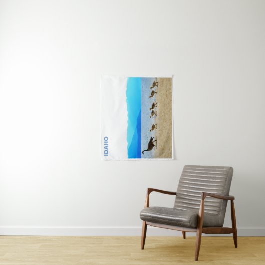 Shore Patrol - Canada Gese Wandkleed (In situ)