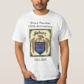 Shore Reunion 100th Jubileum crest shirt - mannen (Voorkant)