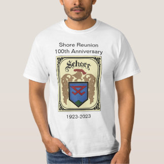 Shore Reunion 100th Jubileum crest shirt - mannen