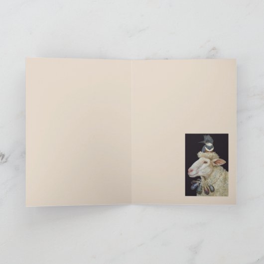 Shore Sheep Card Kaart (Binnen)