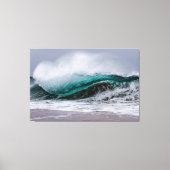 Shore Slab the WEDGE 🌊 Newport Beach, CA  Canvas Afdruk (Voorkant)