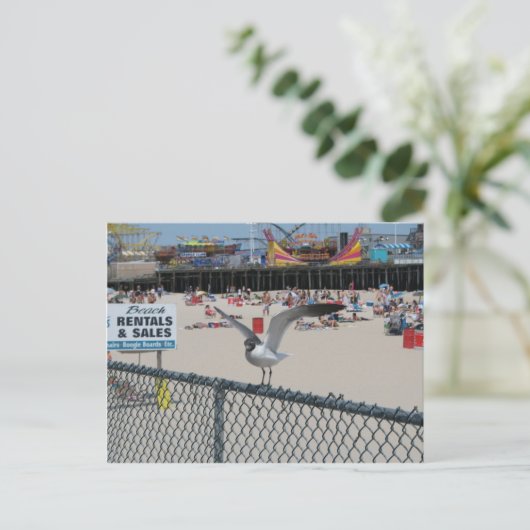 Shore Thding Briefkaart (Staand voorkant)