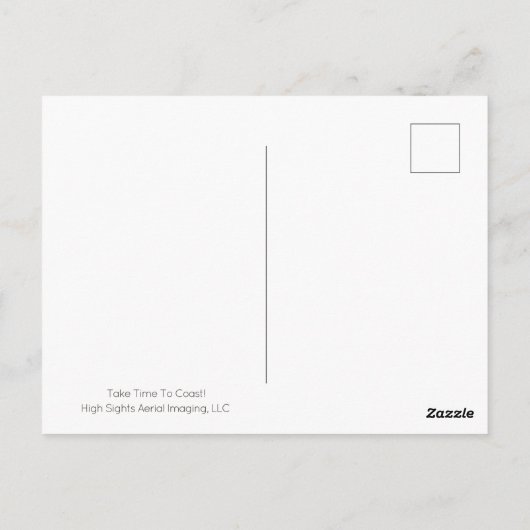 Shorebirds met commentaar van de kust briefkaart (Achterkant)