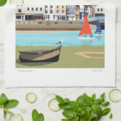 Shoreham door Zee Tea Towel Theedoek (Gevouwen)