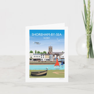 Shoreham met Zee Greetings Card Kaart