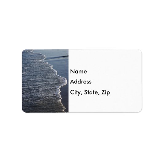 Shoreline Beauty Etiket (Voorkant)
