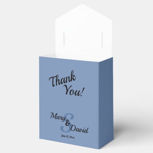 Shoreline Beauty Wedding Bedankdoosjes (Geopend)